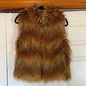 Pins and Needles Fur Vest - Size XS
